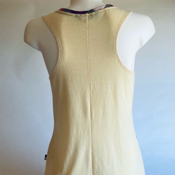 New The North Face Yellow Orange Green Polyester Sleeve Less Top size S - Picture 7 of 13